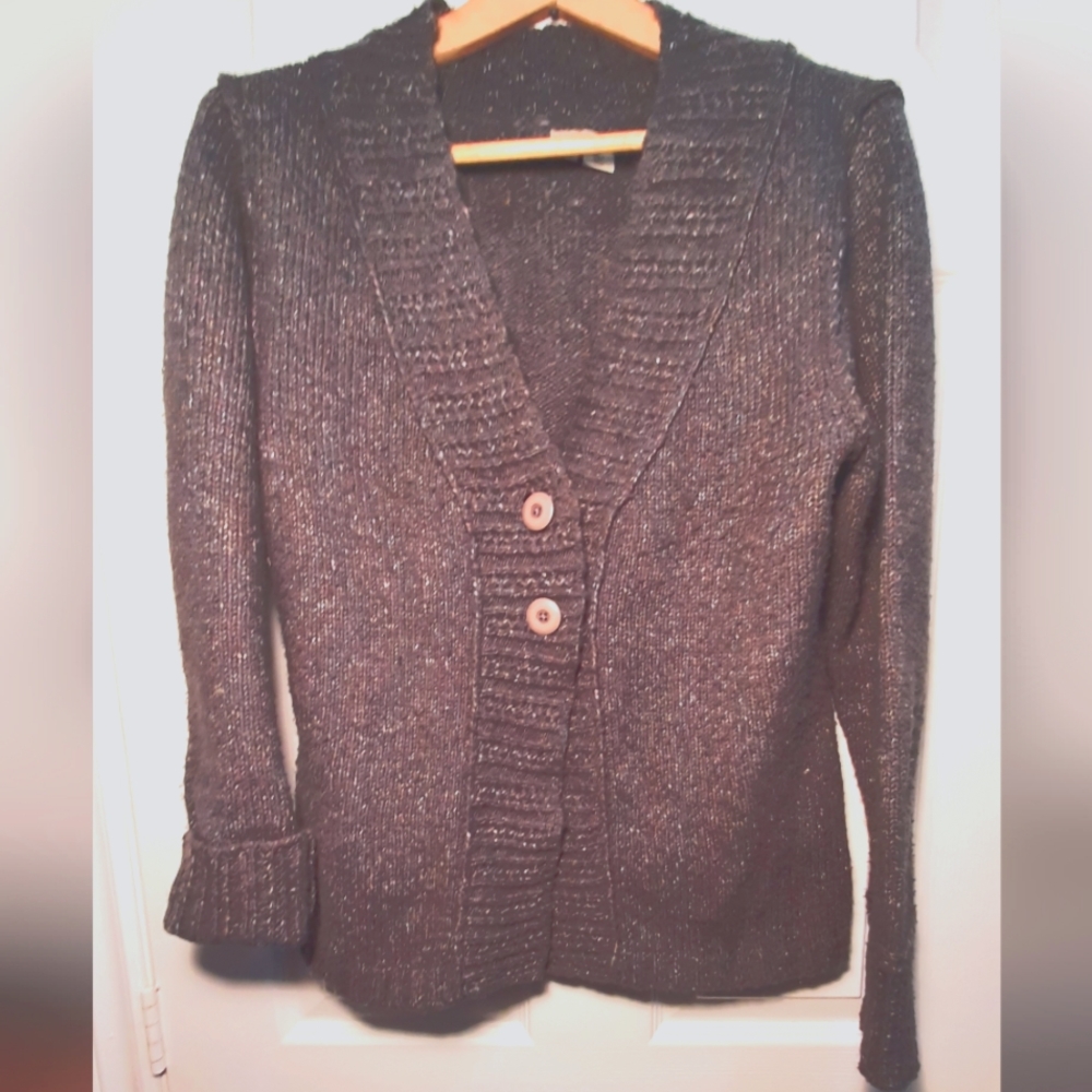 Royal Robbins  Blue/Grey Button-Front Cardigan